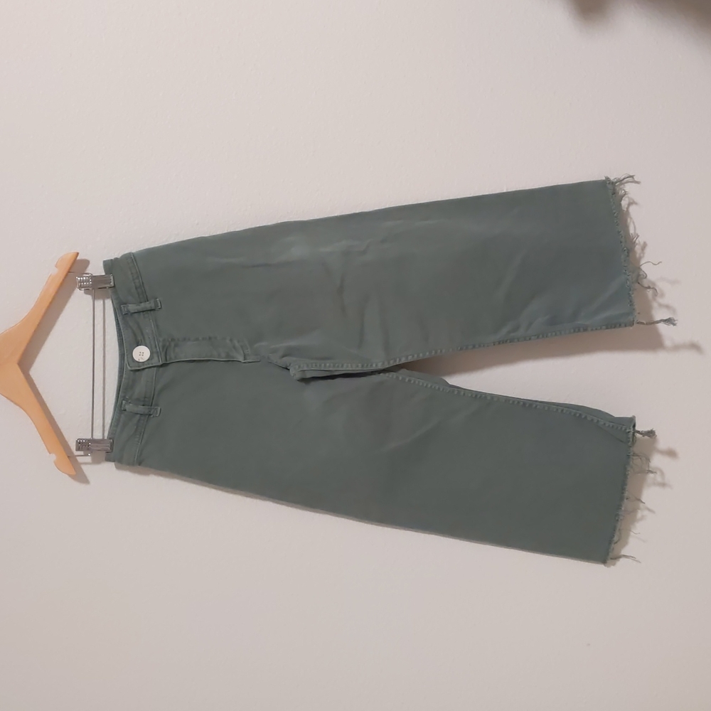 Zara NWOT cropped flare jeans
